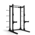 Half Rack with Storage, Includes: J-Cup Pair + Safety Arm Pair, Charcoal