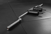 CAMBERED SQUAT BAR - 89.7" x 51.5" Speciality Bar (228 cm.) - 22.5 Kg.