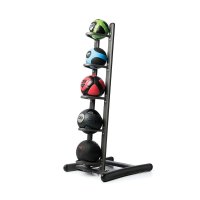 Medicine ball rack, 5 balls (dark grey) Medicine ball rack, 5 balls (dark grey)